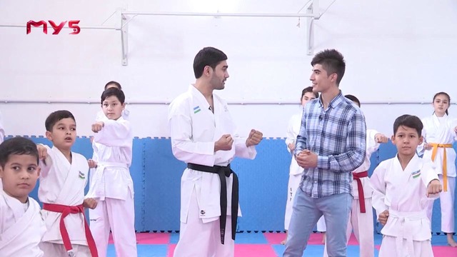 Yurtimizning yosh iqtidorli karate ustalaridan master klass