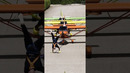 Most light aircraft pulled by walking on hands 3 by Matteo Pavone