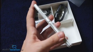 Распаковка Sony Xperia Z2 в белом цвете (unboxing)