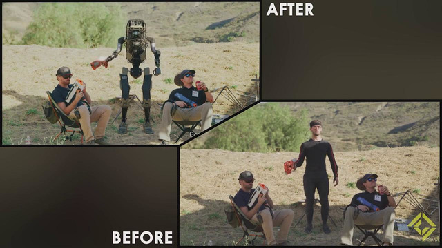 Combat Robots VFX Before & After Reveal