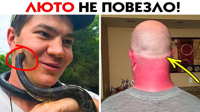 55 случаев лютого невезения