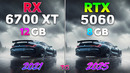 RX 6700 XT vs RTX 5060 – Test in 10 Games | 1440p