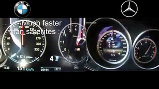 BMW M5 F10 VS Mercedes E63 AMG S 4MATIC 0-250 km/h