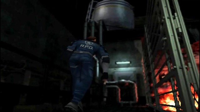 РАЗБИТЫЙ ВЕРТОЛЕТ — Resident Evil 2 – Leon A прохождение [480p] Часть 2
