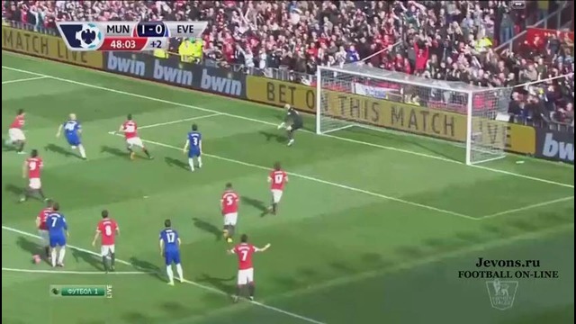 Манчестер Юнайтед – Эвертон 2:1 HD Обзор