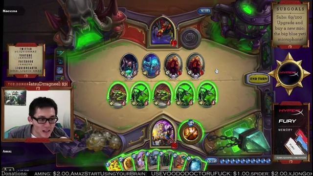 Hearthstone – Defeat Heroic Maexxna with STYLE