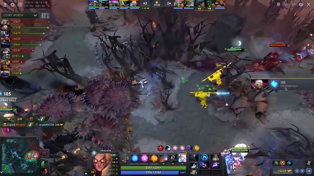 Difference between TOP-10 and RANK-4800 on mid — MIRACLE Invoker Battle Cup