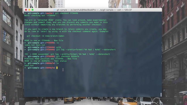 Git Урок 5. Git checkout – Назад в будущее