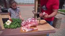 Суп с мясом. Баранина в зелени (чакапули)