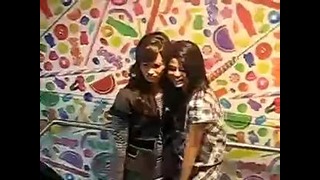 Demi and Selena Twist Shoot