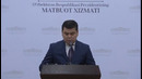 Пресс-секретарь Президента Шерзод Асадов провел первый брифинг для СМИ
