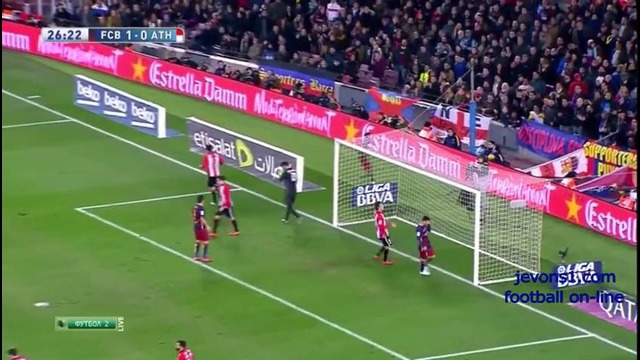 Барселона 6:0 Атлетик | Испанская Примера 2015/16 | 20-й тур | Обзор матча