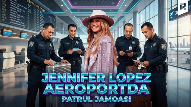 Jennifer Lopez aeroportda | Patrul jamoasi | QVZ 2025