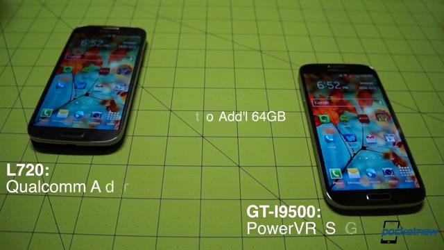 Galaxy S 4 – Octa-Core vs Quad-Core