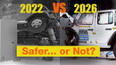 Jeep Wrangler Crash Test – Safer… or Not? – 2026 Wrangler VS 2022 Wrangler
