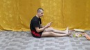 Набивка, накатка голени