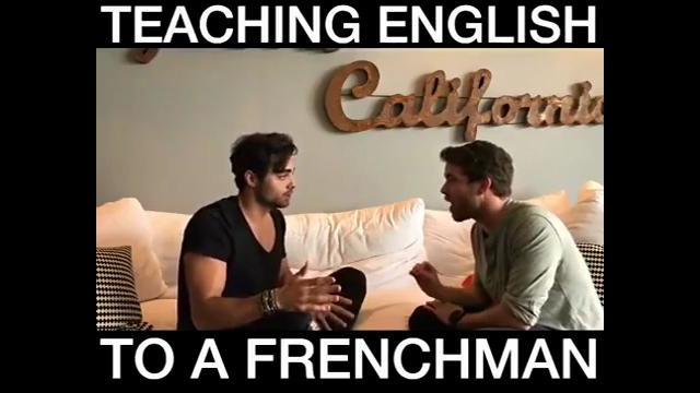 Teaching english to a french man part 1