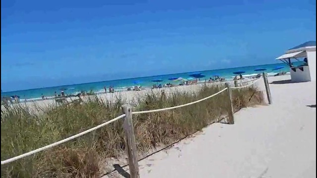 Майами Бич, Флорида, США. Пляж