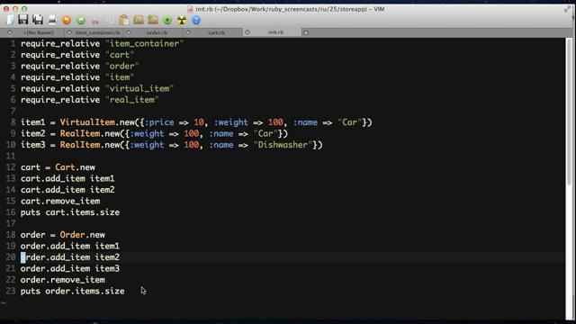 Научись программировать на Ruby – вложенные модули и классы (эпизод 25) [H.264 720p