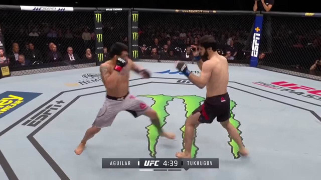 Зубайра Тухугов vs Кевин Агилар- полный бой