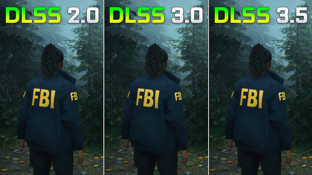 Alan Wake 2: DLSS 2.0 vs DLSS 3.0 vs DLSS 3.5