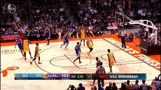 Stephen Curry vs Lakers – 32 Pts, 5 Rebs, 5 Assists! (2016.10.19)