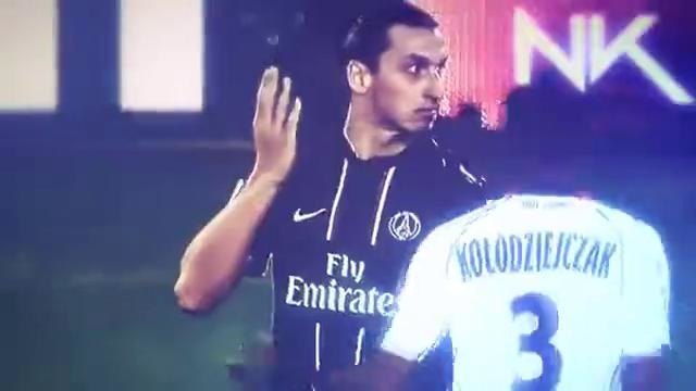 Civelli kisses PSG’s Zlatan Ibrahimovic [2012-13]ᴴᴰ[by NK