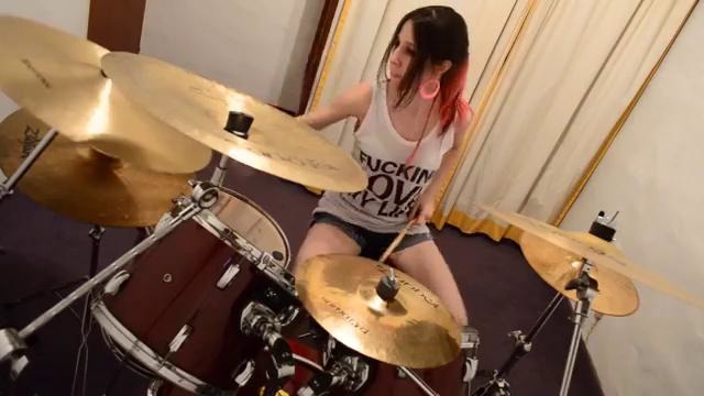 Slipknot – ‘The Negative One’ Drum Cover (by Nea Batera)