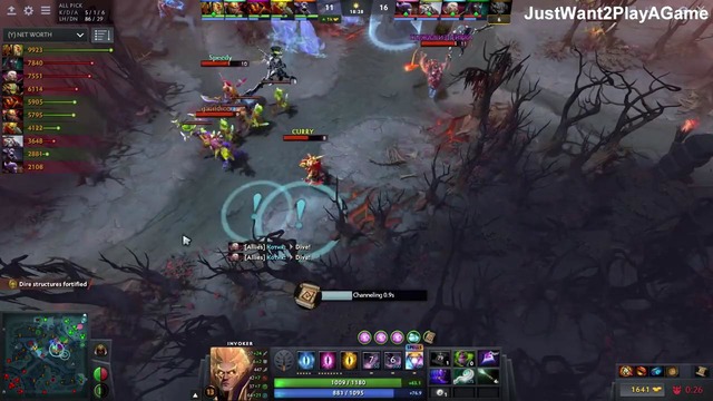 Dota 2 Resolut1on vs Notail – Wex Build Invoker vs Range Lone Druid