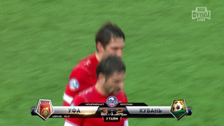 Pavel Alikin’s goal. FC Ufa vs FC Kuban | RPL 2014/15
