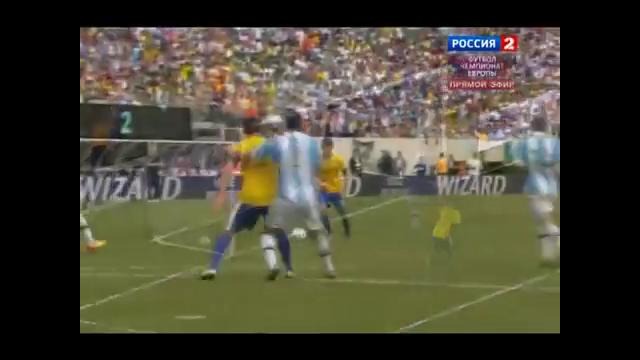Goals.Uz – Brazil vs Argentina 3-4 All Goals, June 9th, 2012