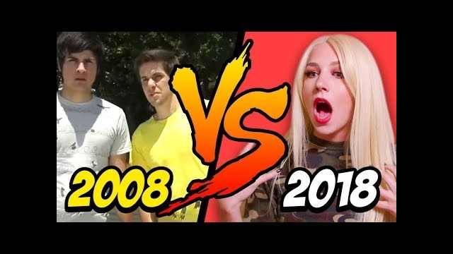 Ютуб 2008 против youtube 2018