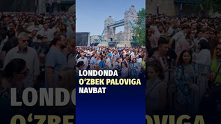 Londonda oʻzbek paloviga navbat