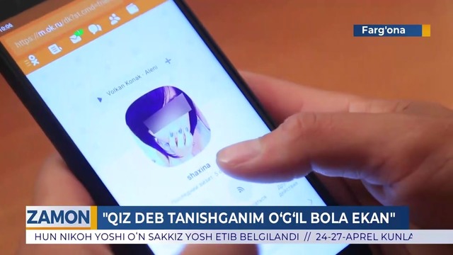 Qiz deb tanishganim o‘g’il bola ekan