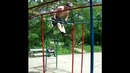 Медленный выход силой на две с уголком