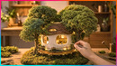 Miniature Tree House Built for Garden Fairies | Satisfying Process by @liligiacobino