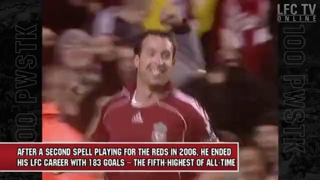 Liverpool FC. 100 players who shook the KOP #4 Robbie Fowler