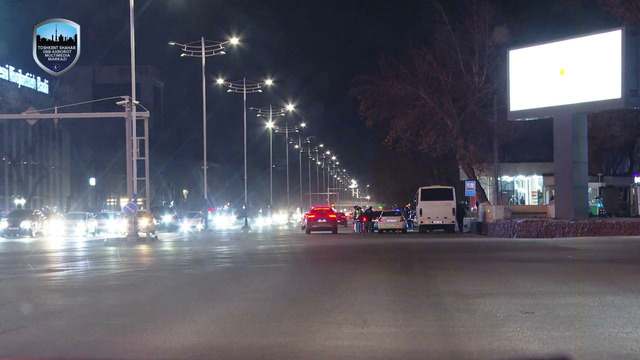Toshkent shahrida tungi profilaktik tadbirlar o‘tkazildi