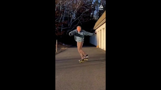Old Man Shows Epic Skill On A Skateboard