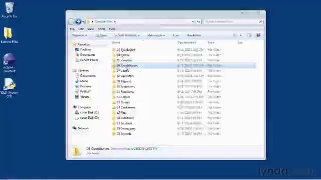 3 Phython Introduction Using the exercise files