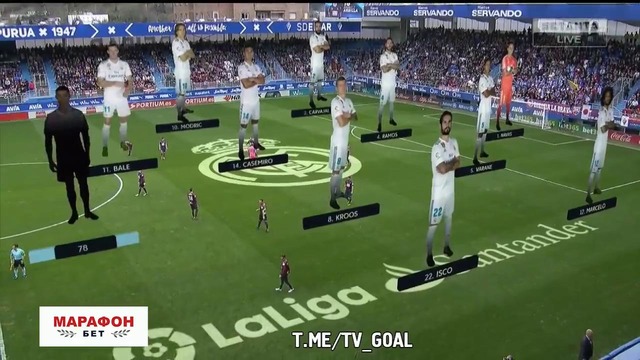 (HD) Эйбар – Реал Мадрид | Испанская Ла Лига 2017/18 | 28-й тур | Обзор матча