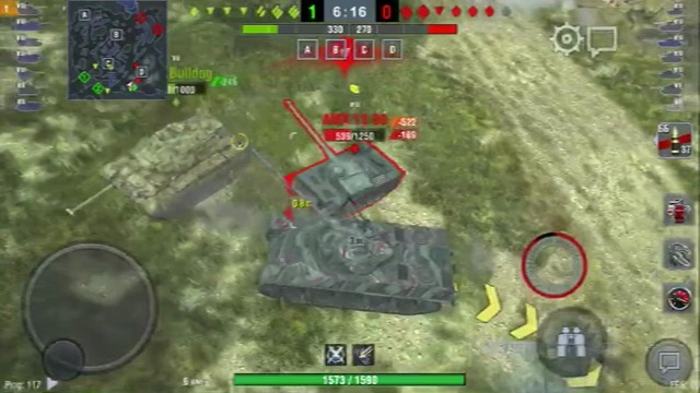 World of tanks blitz – AMX 50 100