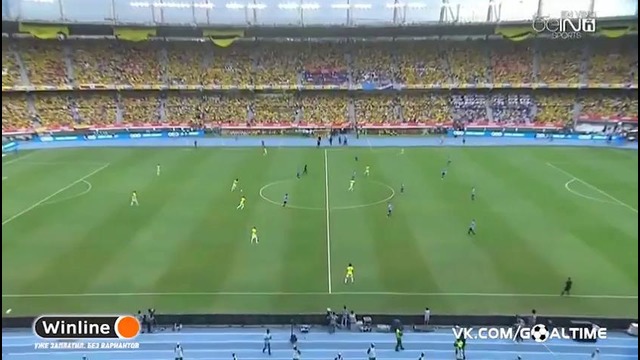 Колумбия: Уругвай | Чемпионат Мира 2018 | Отборочный турнир | Обзор матча