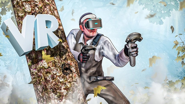 CS:GO В VR НА ЛЕСНОЙ КАРТЕ