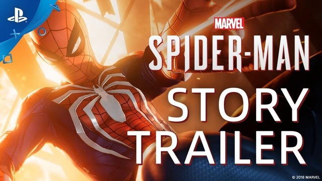 Marvel’s Spider-Man – Сюжетный трейлер игры(2018)