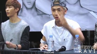 VIXX Ravi Try not to fangirl fanboy Challenge
