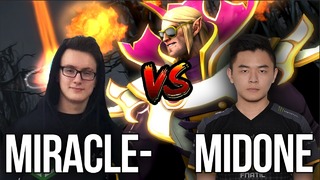 Miracle- vs MidOne 1 v 1 Solo Mid DAC 2018 Major 5.04.2018