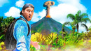 Catch And Cook In A Volcano