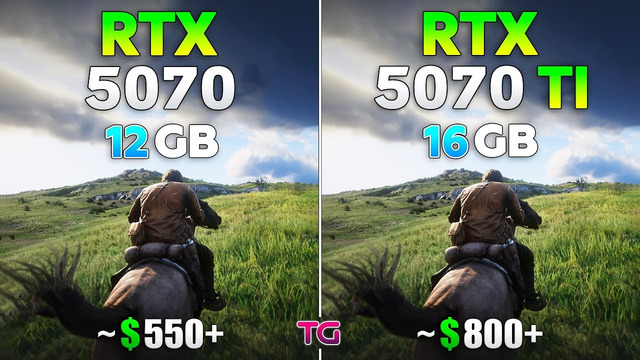 RTX 5070 vs RTX 5070 Ti – Test in 10 Games | 1440p