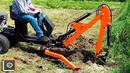 Невероятные мини экскаваторы и необычная техника
